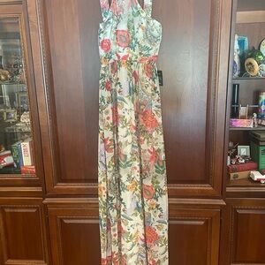 Lulu's Vibrant Floral Print Dress